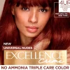 Best Excellence Universal Nudes 4UR Dark Red kestoväri ilman ammoniakkia 1kpl Hiusvärit