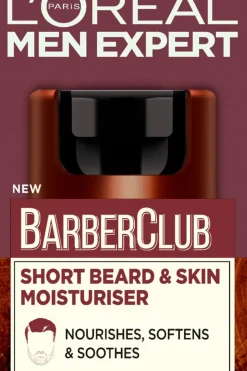 L'Oréal Paris Ihonhoito<Men Expert BarberClub Short Beard & Face Moisturiser päivävoide 50ml