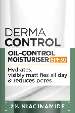 L'Oréal Paris Ihonhoito<Men Expert Derma Control päivävoide SPF30 herkälle iholle 40 ml