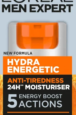 L'Oréal Paris Ihonhoito<Men Expert Hydra Energetic kasvovoide väsymyksen merkkejä vastaan 50ml