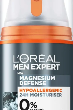 Clearance Men Expert Magnesium Defense Hypoallergenic 24H kasvovoide 50 ml Ihonhoito