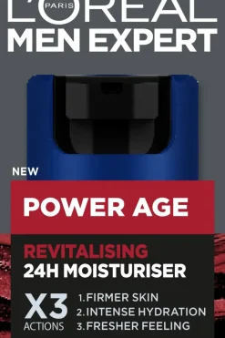 Men Expert Power Age Revitalizing Moisturiser päivävoide normaalille iholle 50ml Ihonhoito