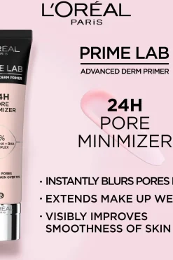 Outlet Prime Lab Advanced Derm Primer 24H Pore Minimizer pohjustusvoide 30ml Kasvomeikit