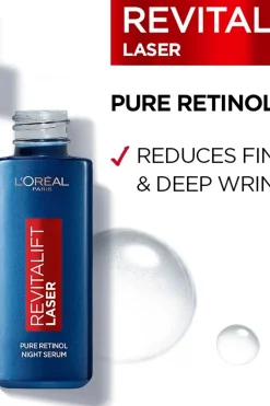 Best Revitalift Laser Pure Retinol yöseerumi ryppyjä vastaan 30ml Ihonhoidon Tehoaineet|Kasvojenhoito