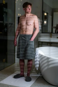 Clearance Cosy kylpytossut granite L/XL Tossut Ja Tohvelit|Tossut Ja Tohvelit