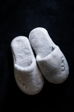 Luin Living Tossut Ja Tohvelit|Aamutossut<Cosy Kylpytossut pearl grey S/M