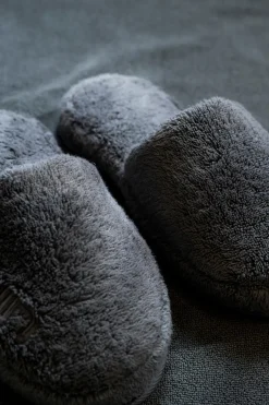 Luin Living Tossut Ja Tohvelit|Tossut Ja Tohvelit<Cosy kylpytossut granite L/XL