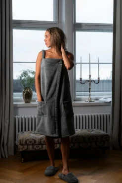 Luin Living Tossut Ja Tohvelit|Tossut Ja Tohvelit<Cosy kylpytossut granite L/XL