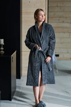 Luin Living Kylpytakit Ja Aamutakit|Kylpytakit Ja Aamutakit<Haven kylpytakki M dark grey
