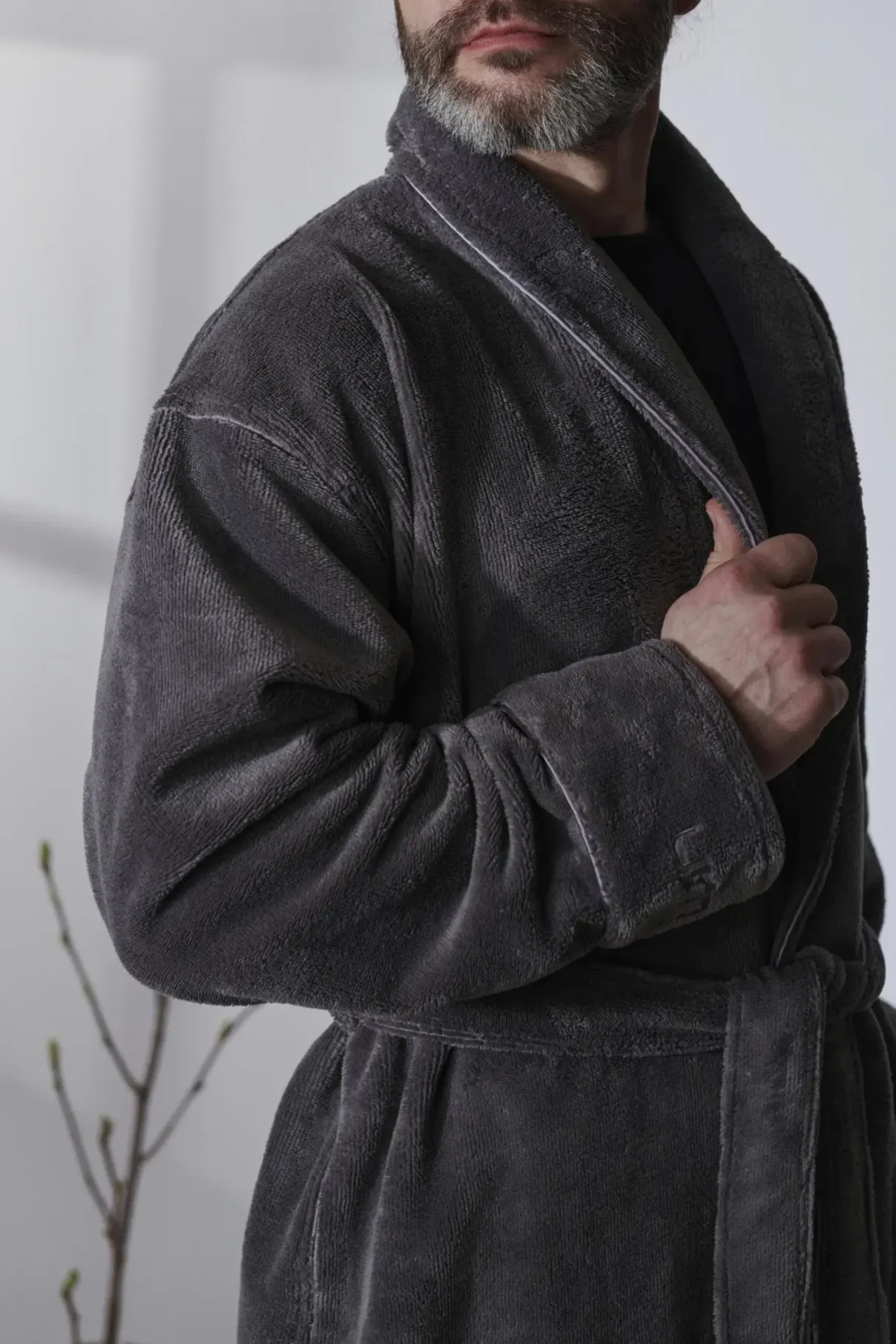 Luin Living Kylpytakit Ja Aamutakit|Kylpytakit Ja Aamutakit<Haven kylpytakki M dark grey