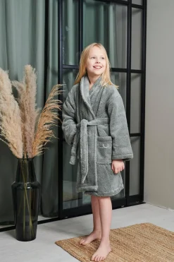 Luin Living Lasten Kylpytakit Ja Pyyhkeet<lasten kylpytakki 150cm granite