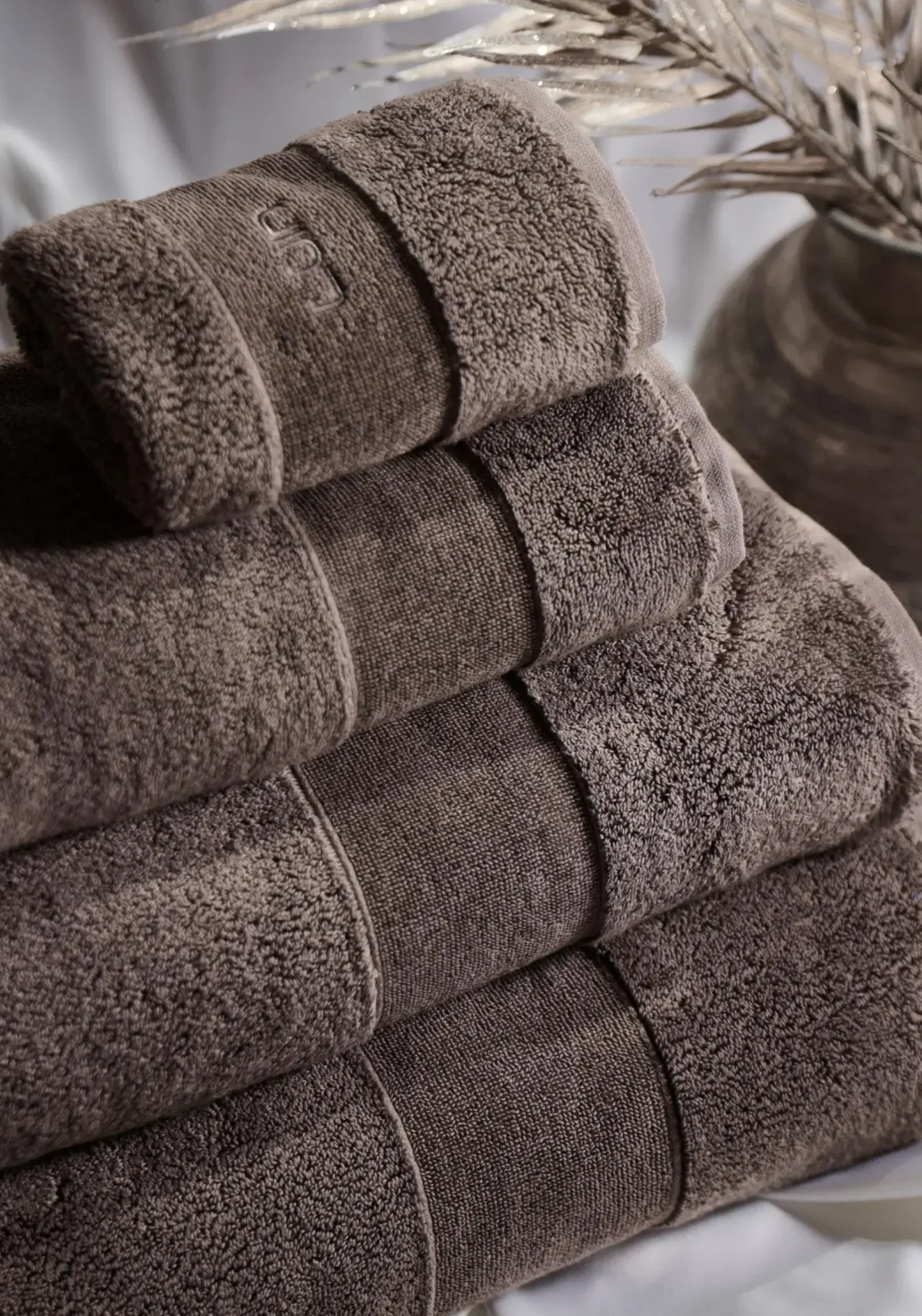 Best Organic Elegance jättipyyhe 100x150cm mocha mist Pyyhkeet