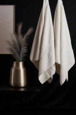 Luin Living Pyyhkeet<Organic Elegance jättipyyhe 100x150cm cloud