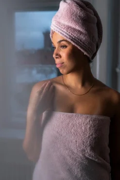 Online Your Home Your Spa jättipyyhe 100x150 cm dusty rose Pyyhkeet