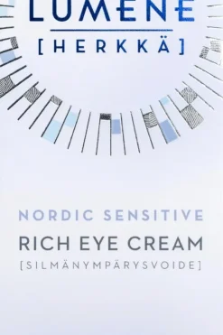 Lumene Hajusteettomat Ihonhoidon Tuotteet|Kasvojenhoito<HERKKÄ Rauhoittava & ravitseva silmänympärysvoide 15 ml