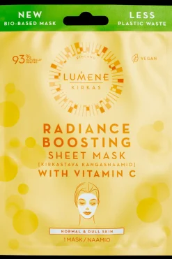 Lumene Ihonhoidon Tehoaineet|Kasvojenhoito<KIRKAS Kirkastava kangasnaamio1 kpl