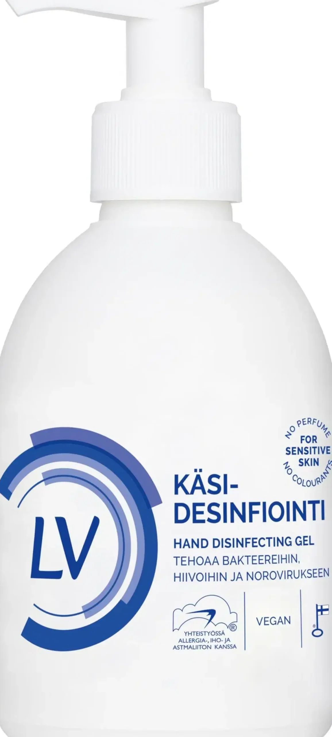 Clearance 300ml Käsidesinfiointi geeli EN 14476 Noro Käsidesit