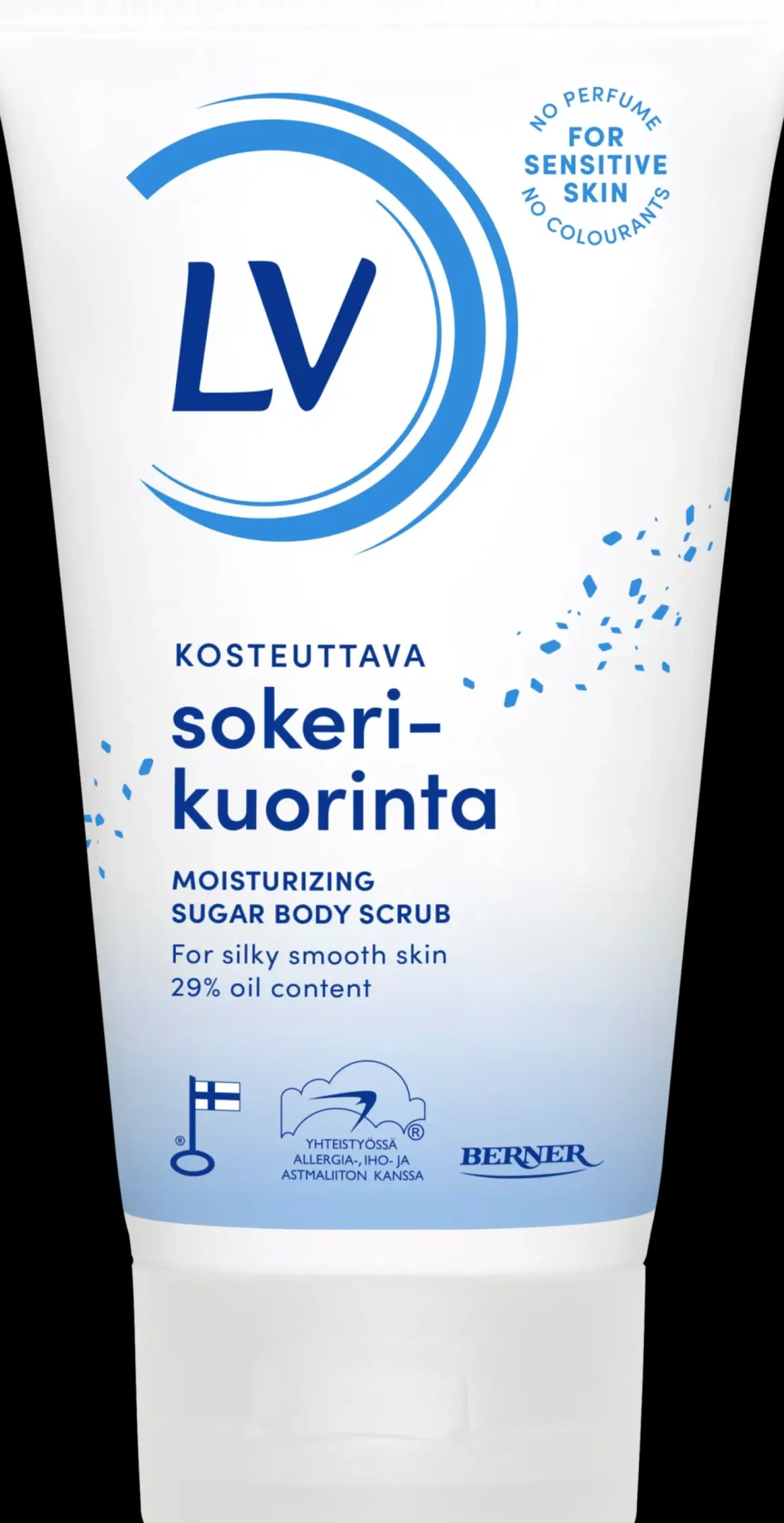 LV Kylmägeelit Ja Hoitosalvat<150ml Sokerikuorinta vartalolle
