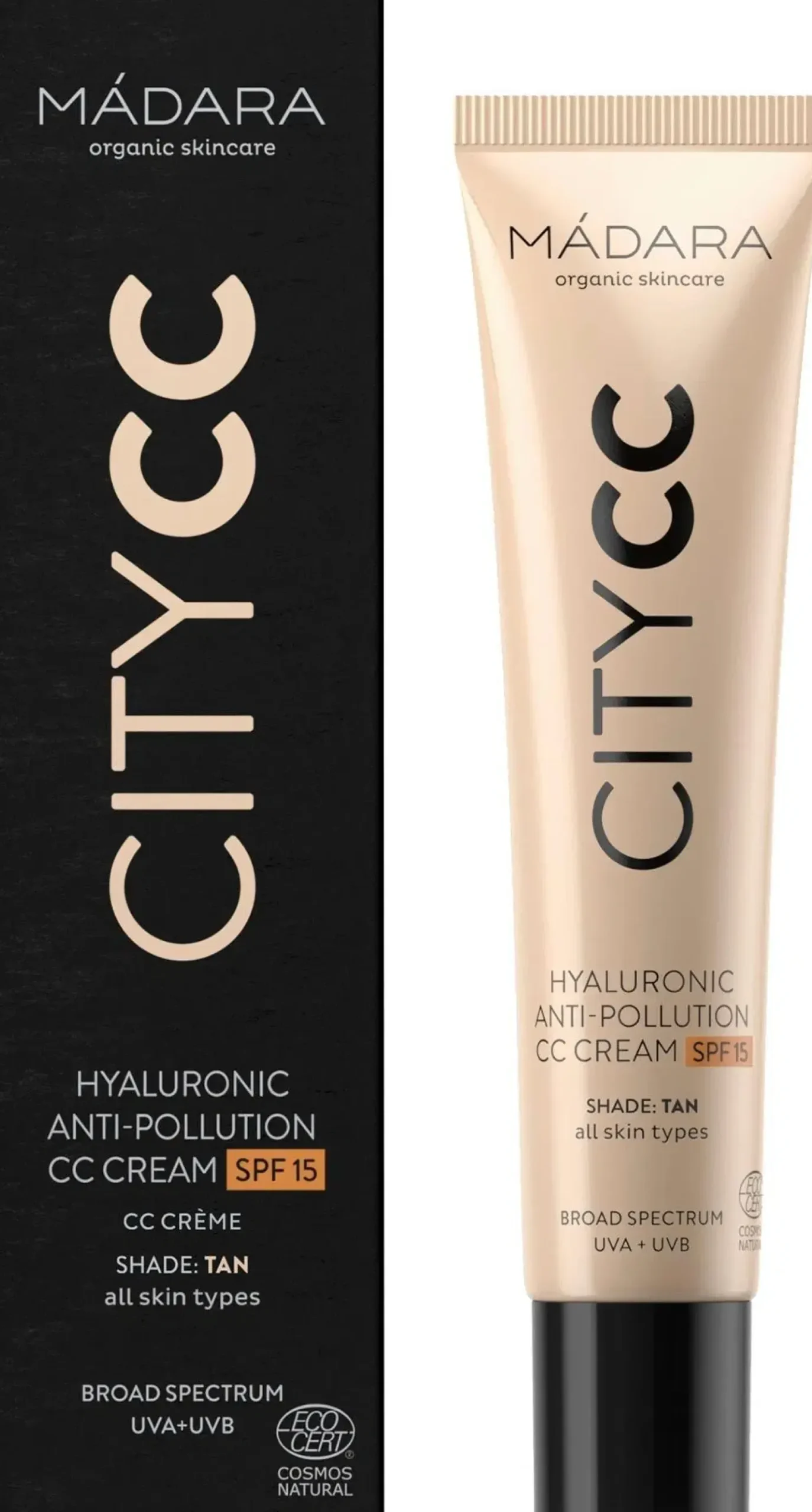 MÁDARA Ihonhoito|Meikit<Madara CC voide SPF15 tan 40ml