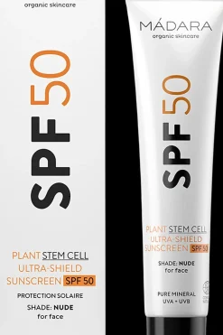 MÁDARA Ihonhoito|Aurinkotuotteet<MADARA SPF50 Plant Stem Cell aurinkosuojavoide 40ml