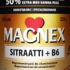 Vitabalans Kivennäis- Ja Hivenaineet<Magnex sitraatti + B6 150 tabl., magnesiumsitraatti-B6-vitamiinitabletti, kampanjapakkaus,