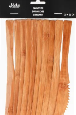 Hot Bambuveitsi 16 cm 10 kpl Kertakäyttöastiat