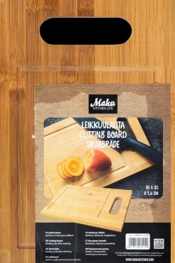 Discount Leikkuulauta bambu 30x20x1,6 cm Keittiötyövälineet