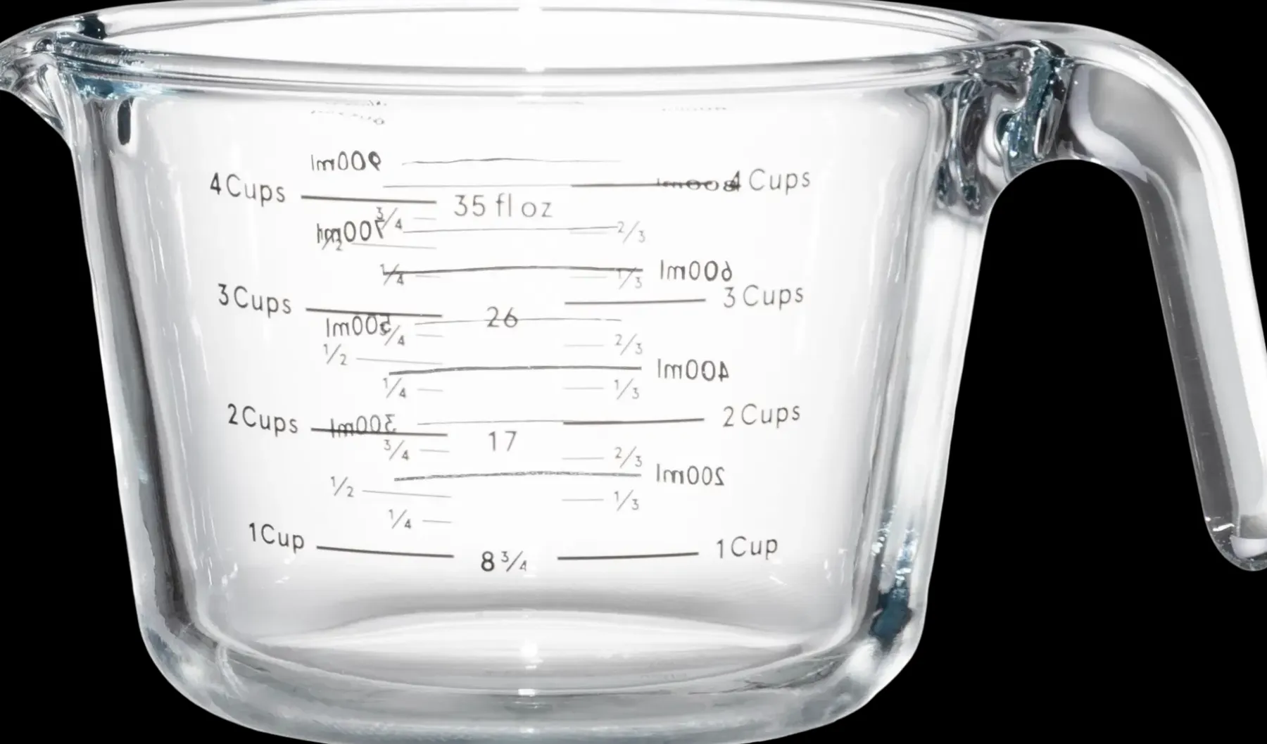 Sale Mittakannu lasia 1,0 L Keittiötyövälineet