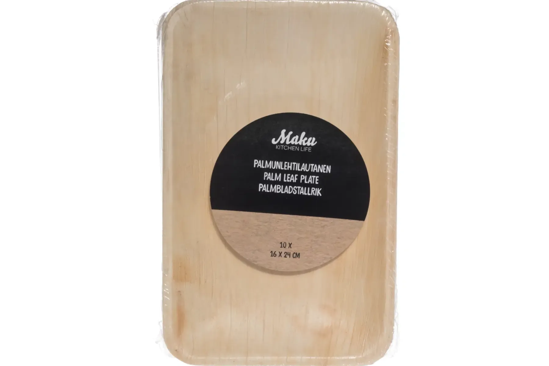Clearance Palmunlehtilautanen 16x24 cm 10 kpl Kertakäyttöastiat