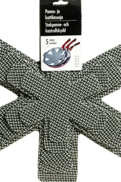 Clearance Pannu- ja kattilasuoja 5 kpl Keittiötyövälineet