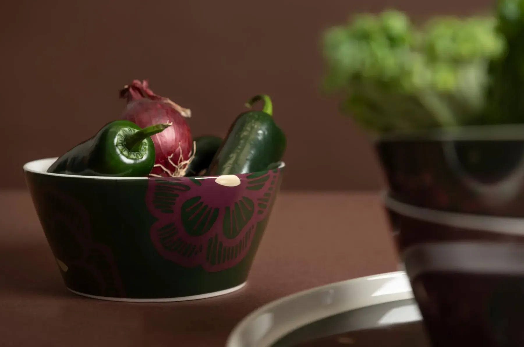 Clearance Sarka Patula kulho 14 cm vihreä Tarjoiluastiat