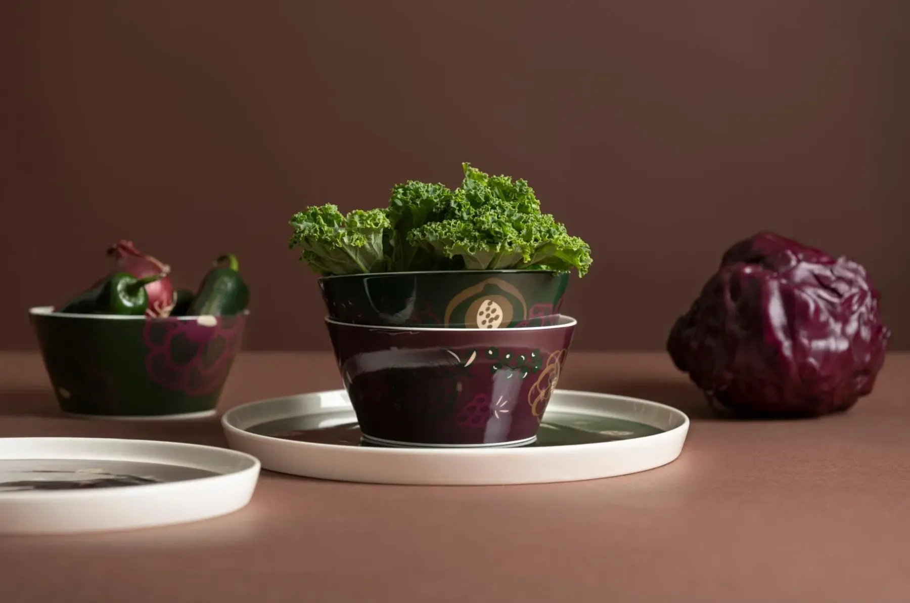 Clearance Sarka Patula kulho 14 cm vihreä Tarjoiluastiat