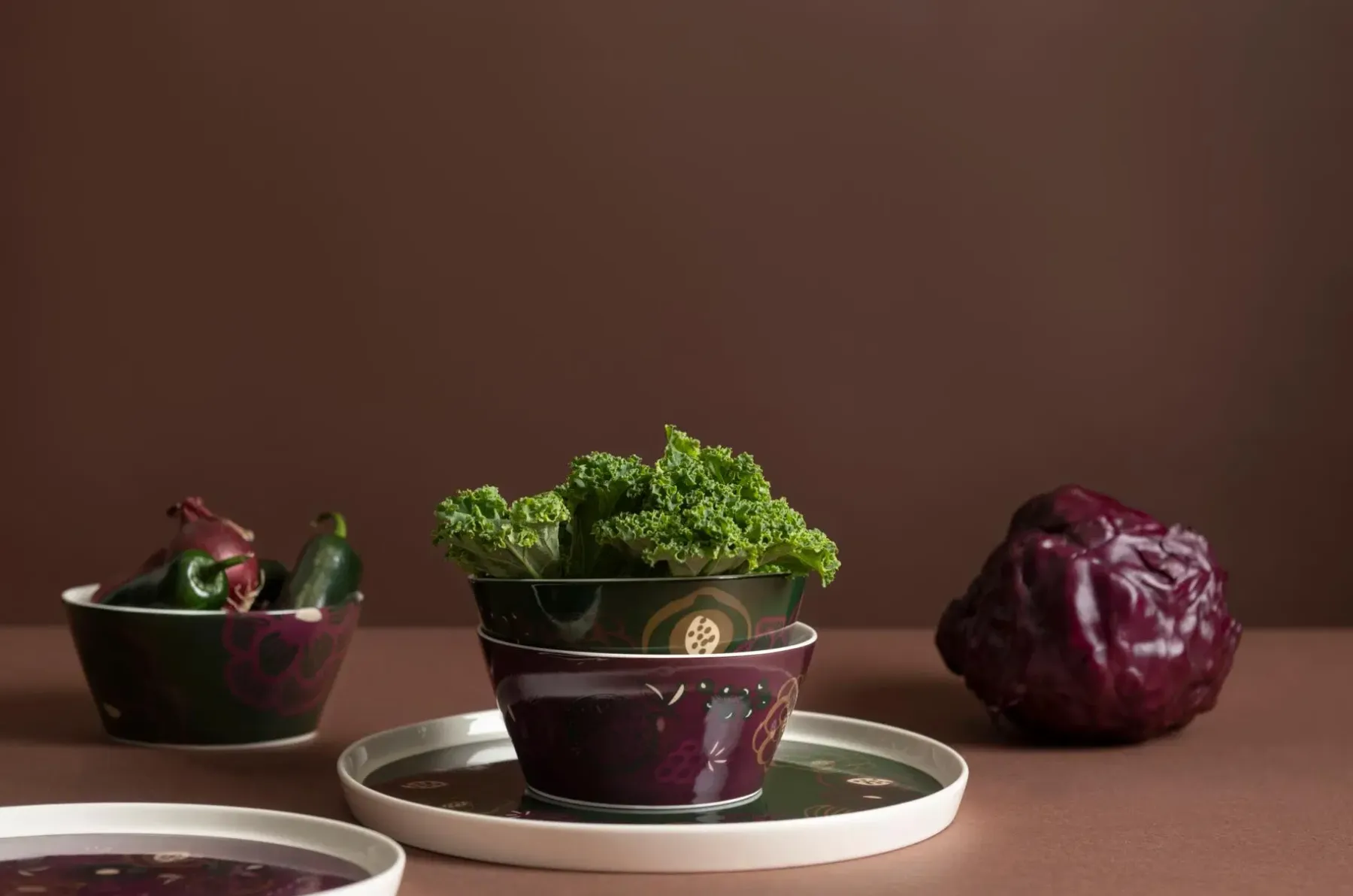 Clearance Sarka Patula kulho 14 cm vihreä Tarjoiluastiat