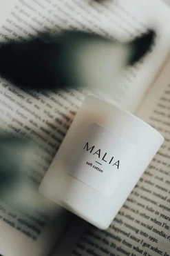 Malia Tuoksukynttilät<Tuoksukynttilä Soft cotton 75g