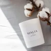 Malia Tuoksukynttilät<Tuoksukynttilä Soft cotton 180g