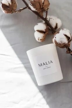 Malia Tuoksukynttilät<Tuoksukynttilä Soft cotton 180g
