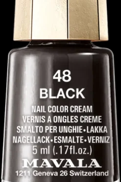 Outlet 5ml Nail Polish 48 Black kynsilakka Kynsimeikit Ja Kynsienhoito