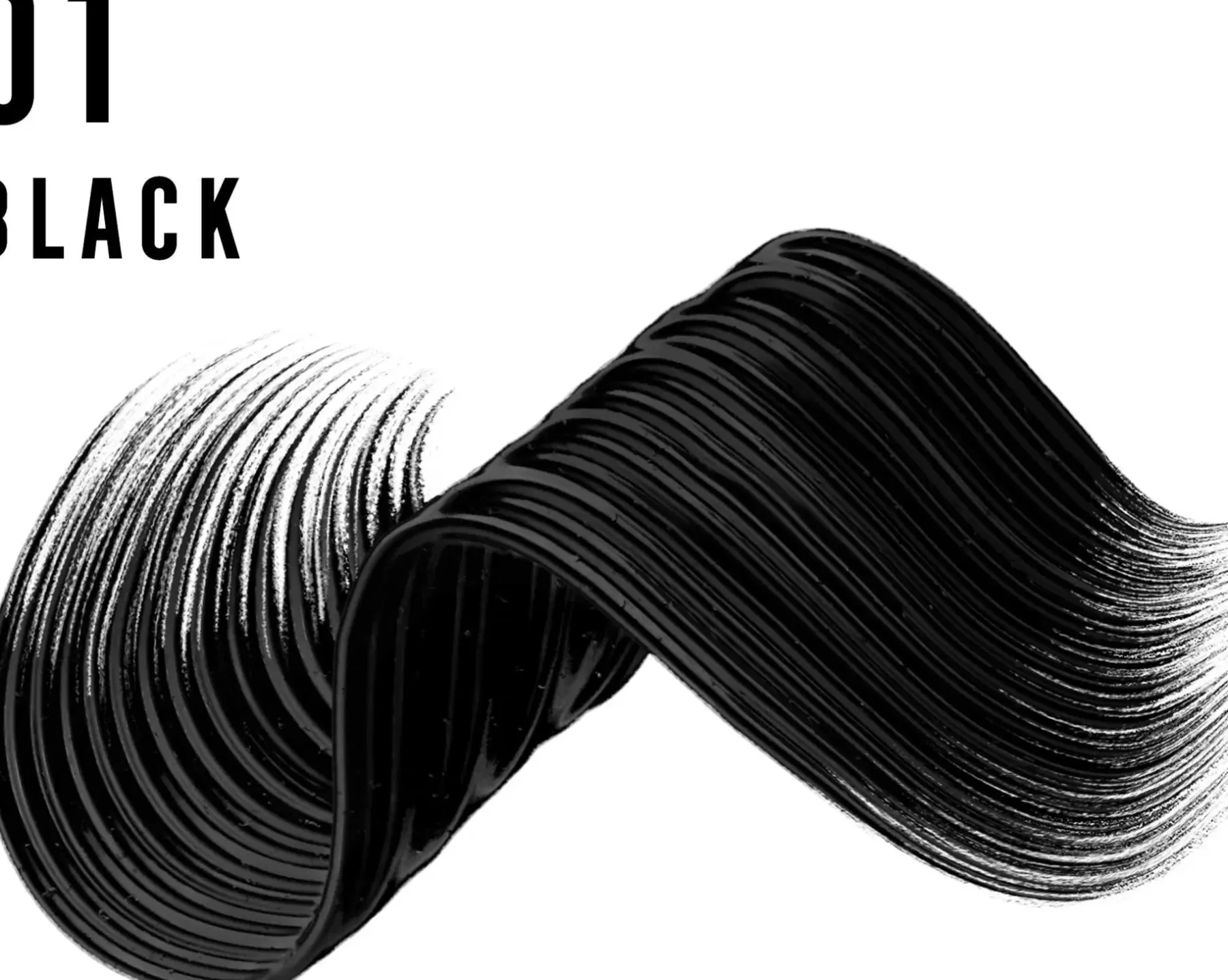 Hot 2000 Calorie ripsiväri 9 ml Black Silmämeikit