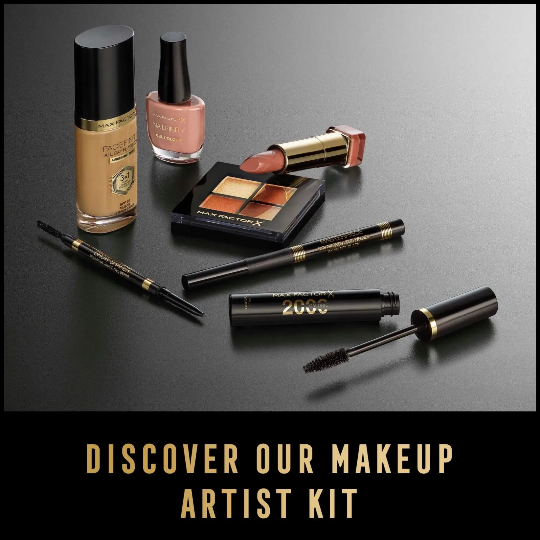 Hot 2000 Calorie ripsiväri 9 ml Black Silmämeikit