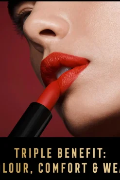 Hot Colour Elixir Velvet Matte Lipstick 10 Sunkiss 4 g, huulipuna Huulimeikit