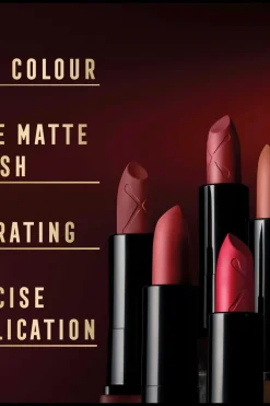 Hot Colour Elixir Velvet Matte Lipstick 10 Sunkiss 4 g, huulipuna Huulimeikit