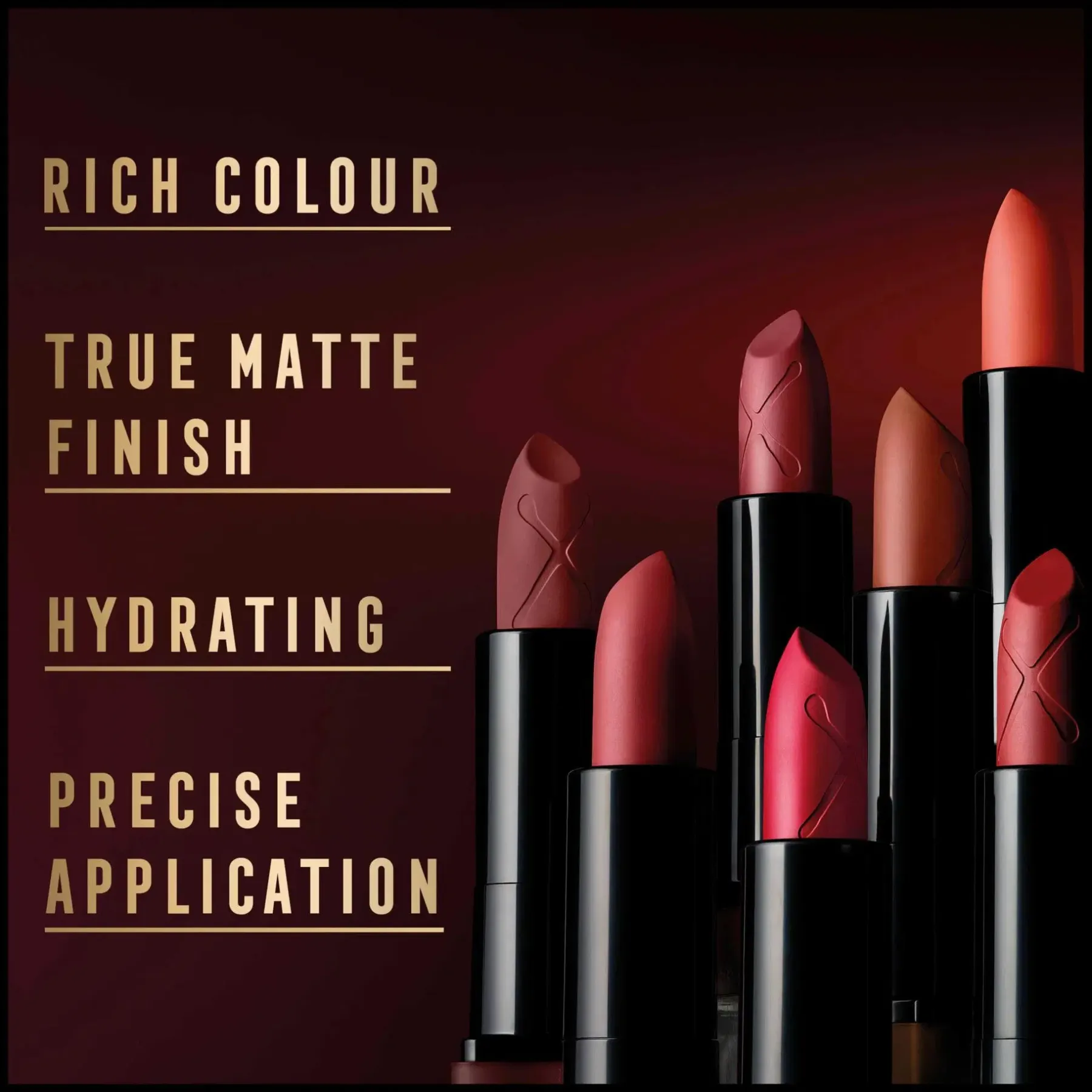Hot Colour Elixir Velvet Matte Lipstick 10 Sunkiss 4 g, huulipuna Huulimeikit