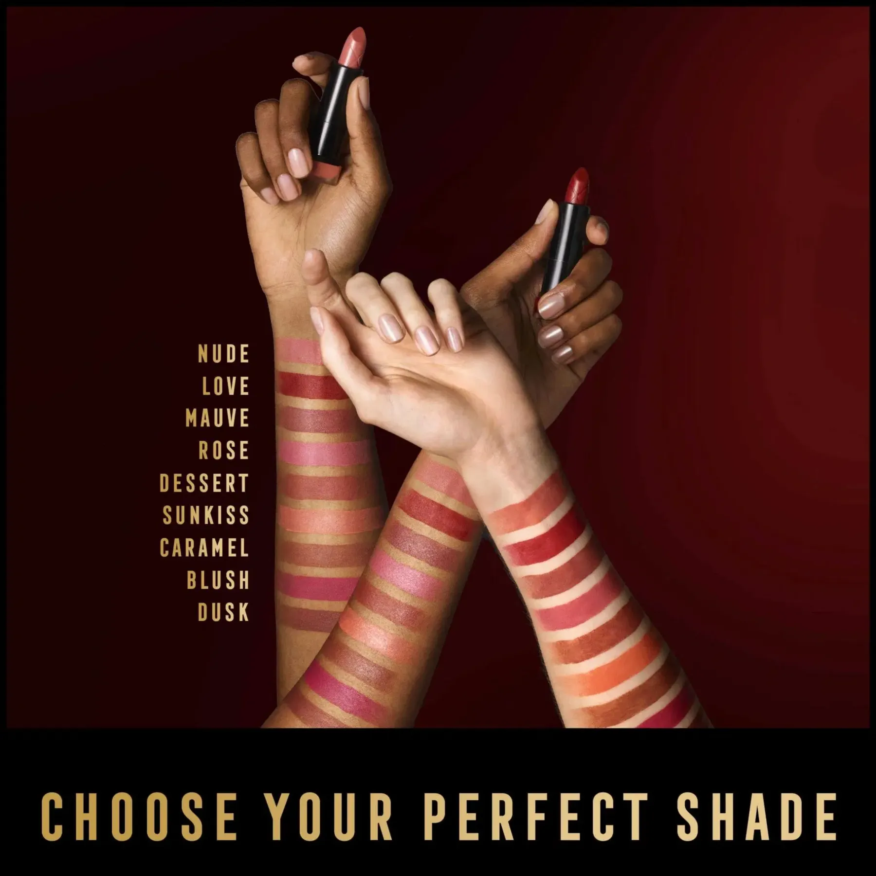 Hot Colour Elixir Velvet Matte Lipstick 10 Sunkiss 4 g, huulipuna Huulimeikit