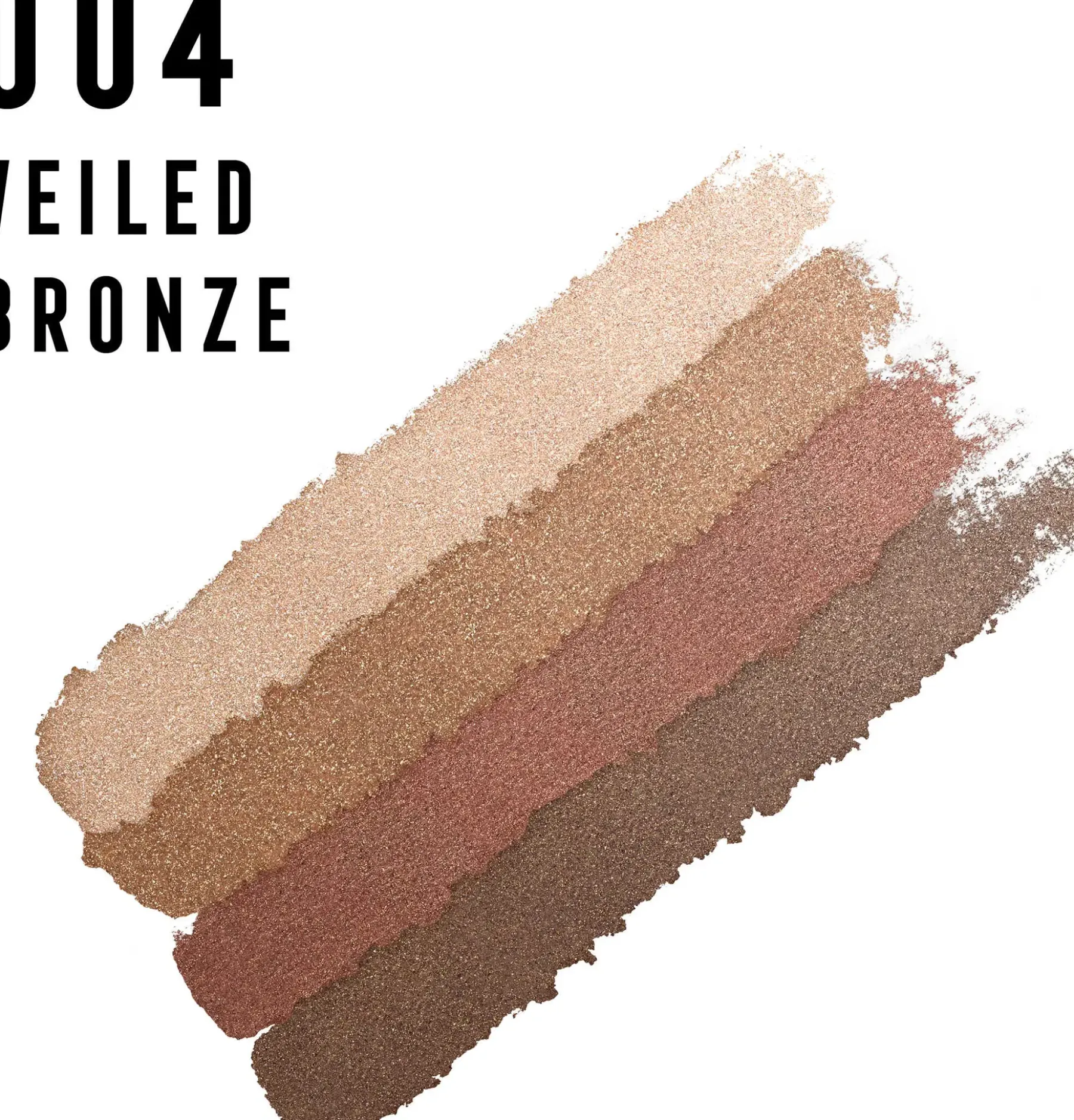 Online Colour X-pert Soft Touch Palette 04 Veiled Bronze 4,3 g luomiväripaletti Silmämeikit