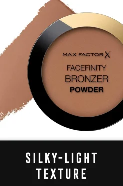 New Facefinity Powder Bronzer 02 Warm Tan 10 g aurinkopuuteri Kasvomeikit