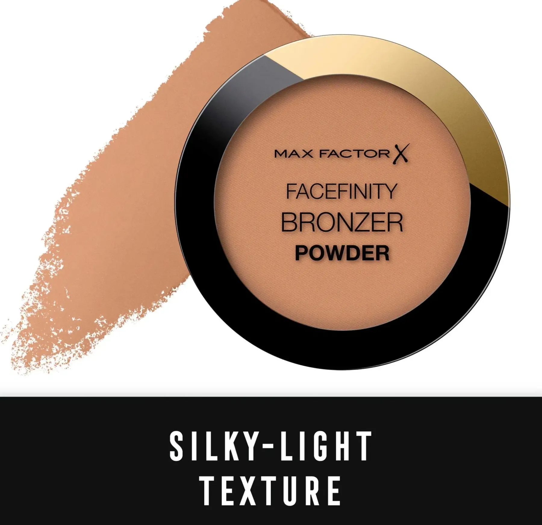 New Facefinity Powder Bronzer 01 Light Bronze 10 g aurinkopuuteri Kasvomeikit