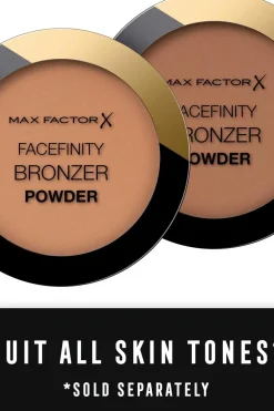 New Facefinity Powder Bronzer 01 Light Bronze 10 g aurinkopuuteri Kasvomeikit