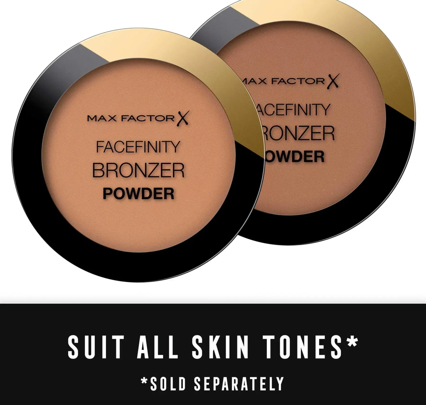 New Facefinity Powder Bronzer 01 Light Bronze 10 g aurinkopuuteri Kasvomeikit