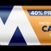Maxim Urheiluravinnepatukat<40% protein bar Salty Caramel proteiinipatukka 50g