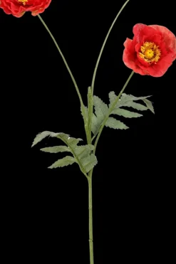 Hot Sisustusoksa Unikko 73 cm punainen Koriste-esineet